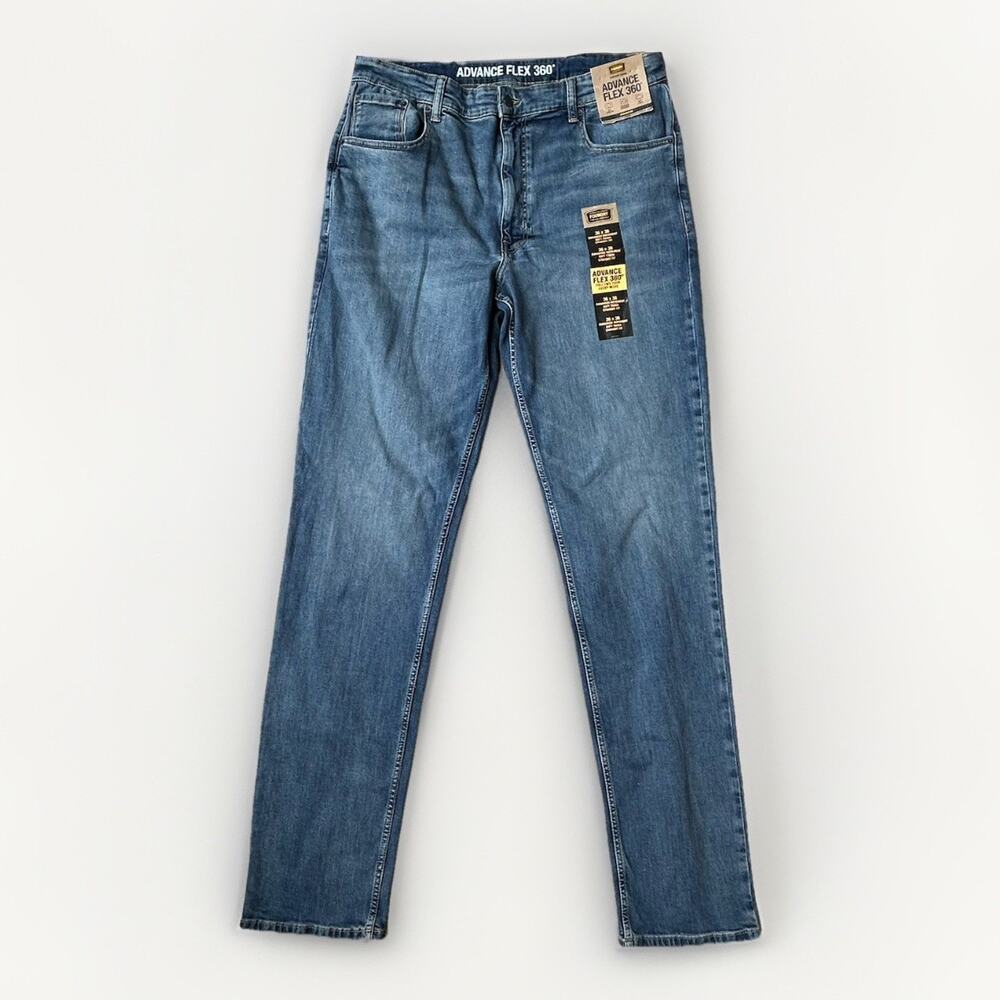 NEW Foundry Men's Big & Tall Advance Flex 360 Jeans Size 36x38 Straight Leg